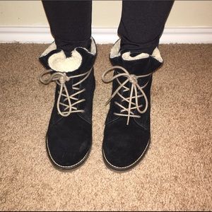Steve Madden Corrigan Black Boots
